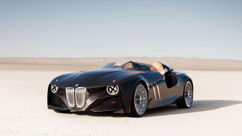 Illustration for article titled BMW 328 Hommage Concept: Retro, Sexy, Cool